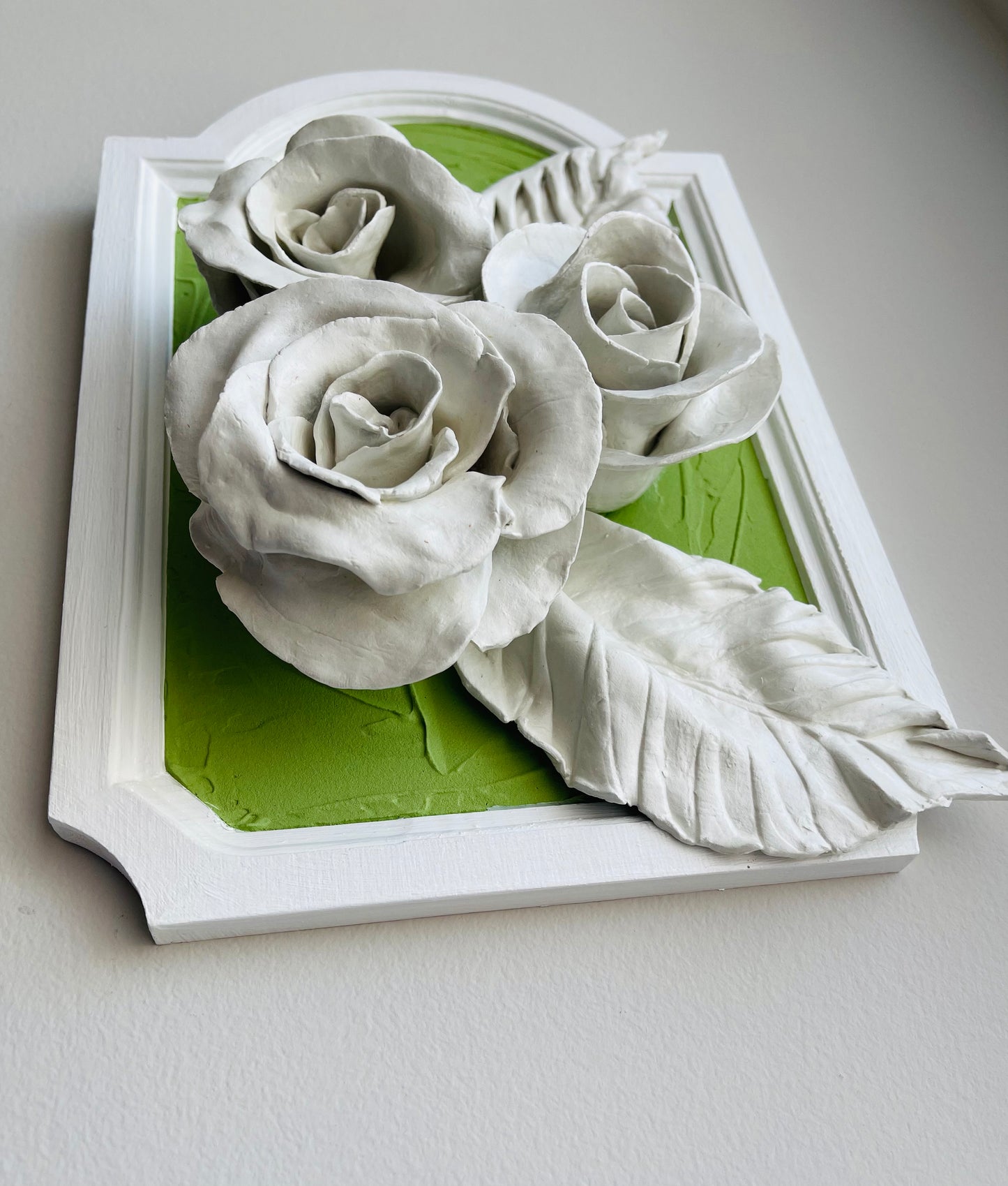 Hothouse Roses Sculpture Painting