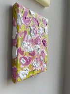 Abstract Primroses Acrylic Canvas Painting