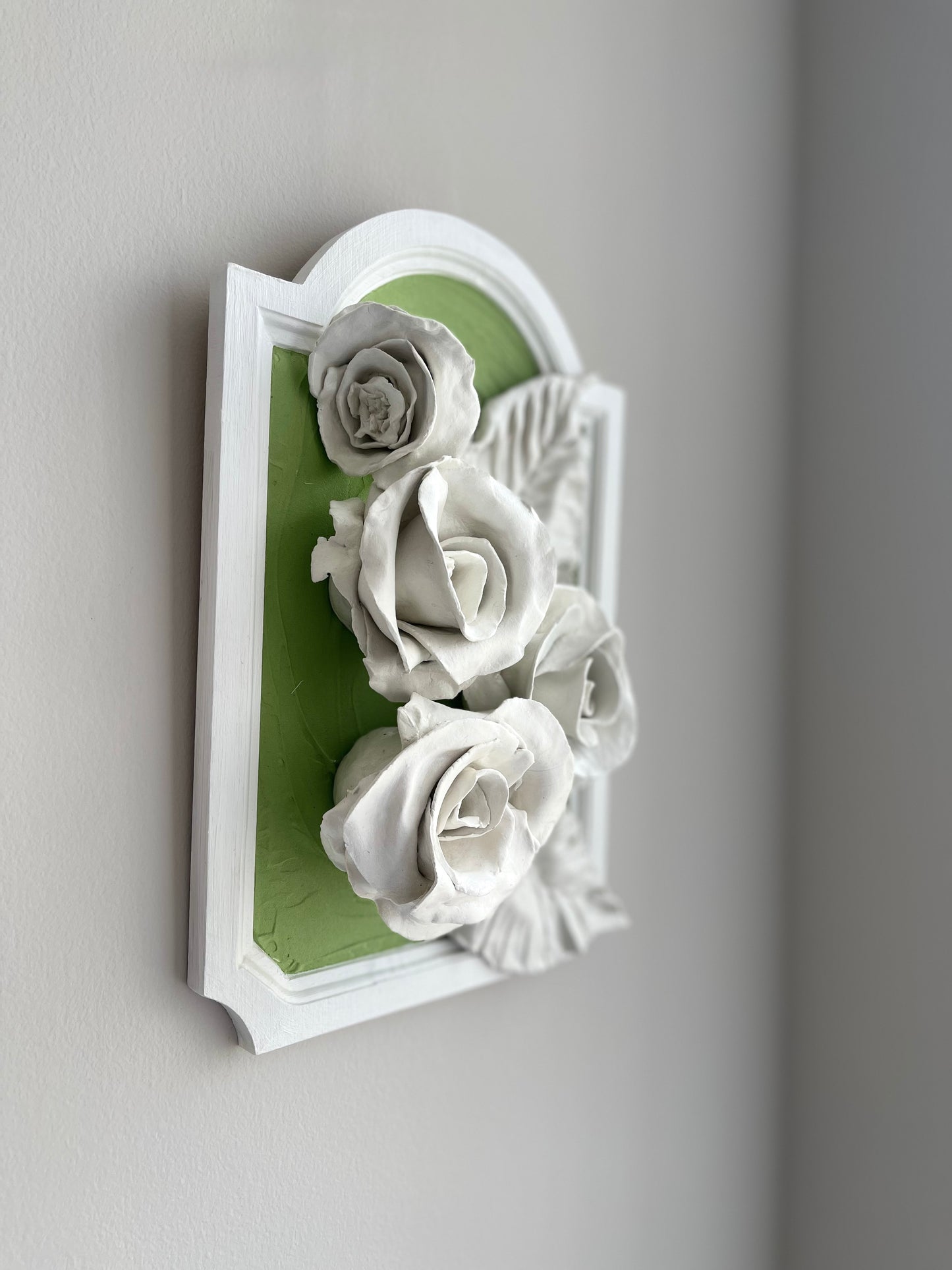 Hothouse Roses Sculpture Painting