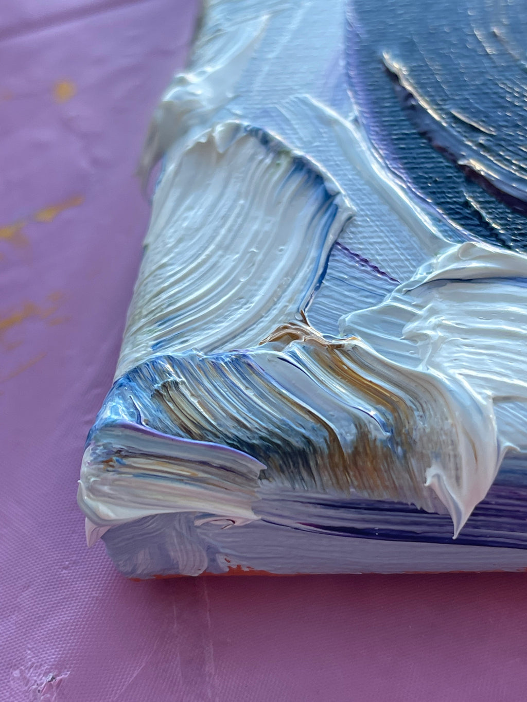 One Eggplant Oil Painting