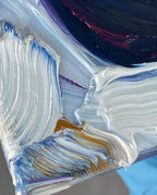 One Eggplant Oil Painting